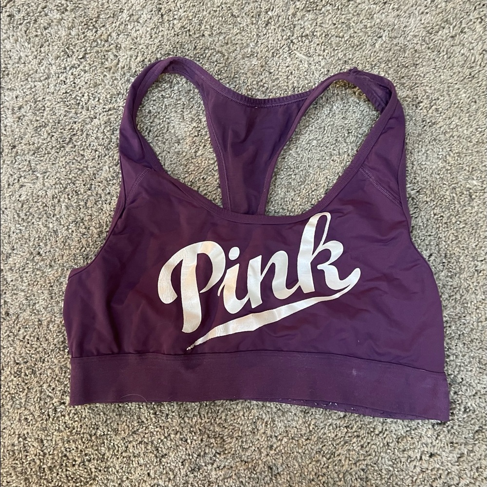 Pre loved Love Pink Sports Bra💛